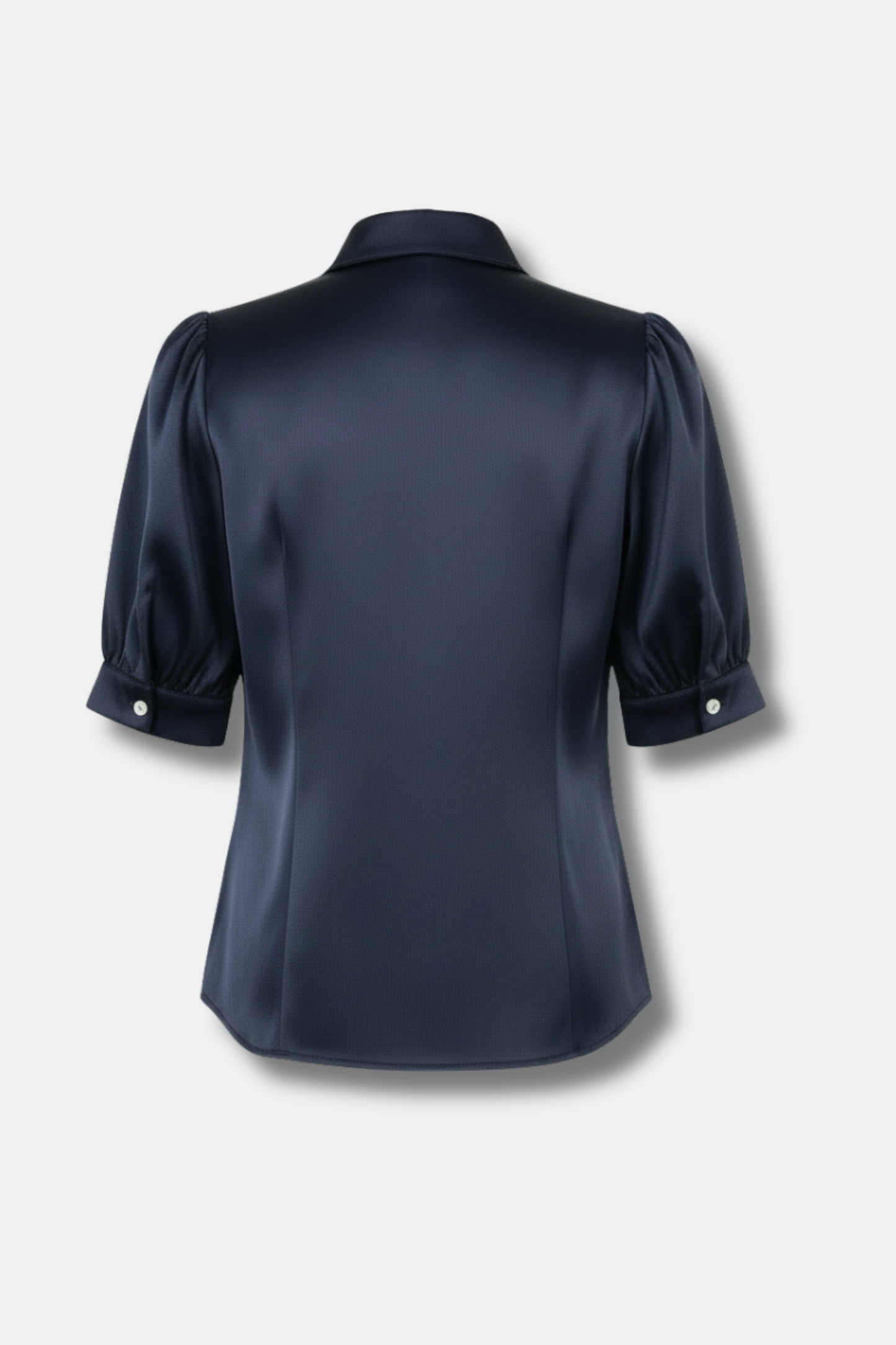 CAMISA SATEN AZUL