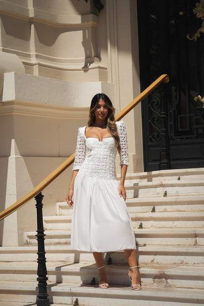 VESTIDO MARGOT BLANCO