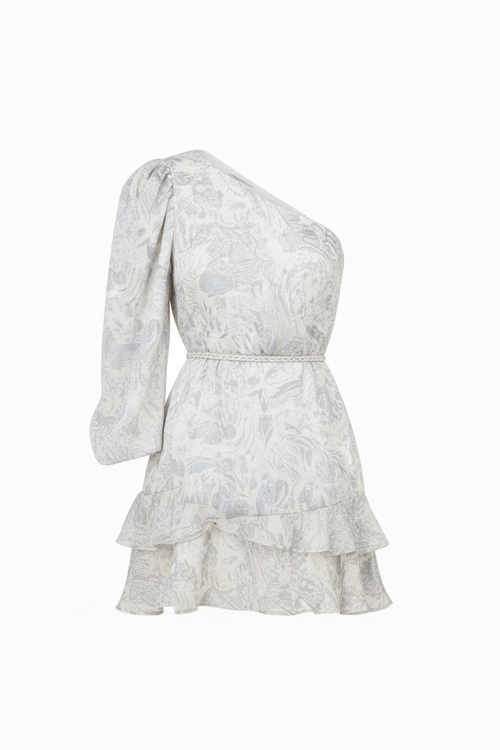 VESTIDO ASIMÉTRICO CORTO