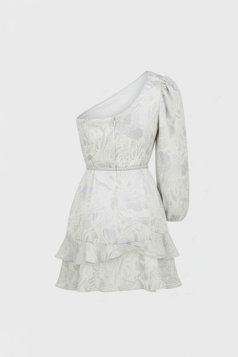 VESTIDO ASIMÉTRICO CORTO