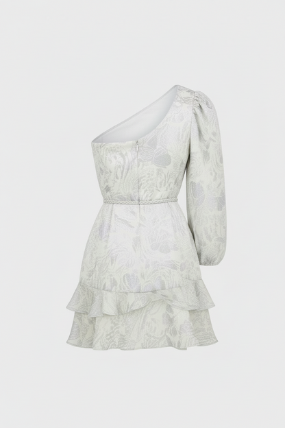 VESTIDO ASIMÉTRICO CORTO