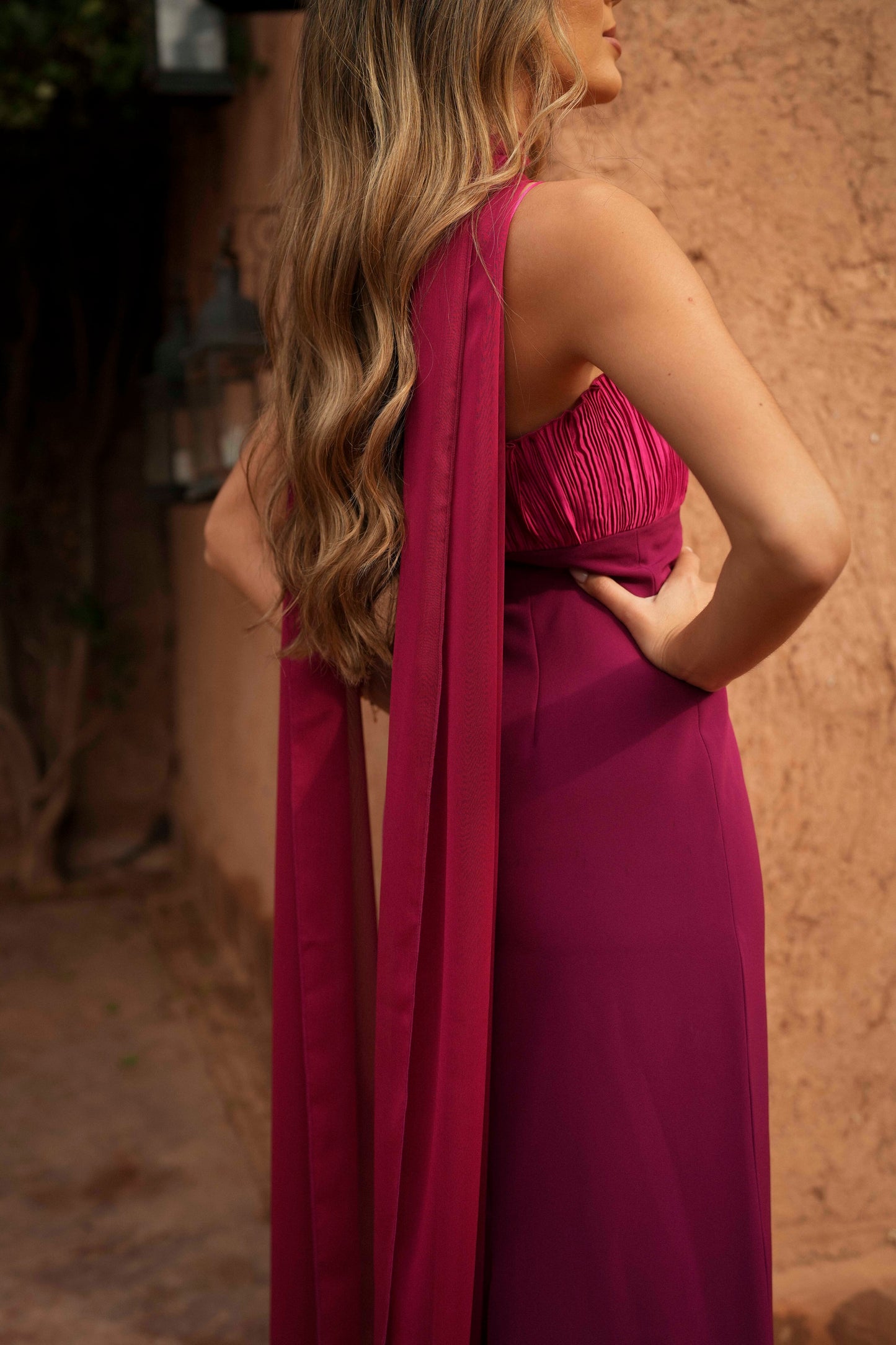 VESTIDO ALBA MAGENTA