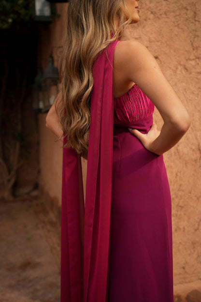VESTIDO ALBA MAGENTA
