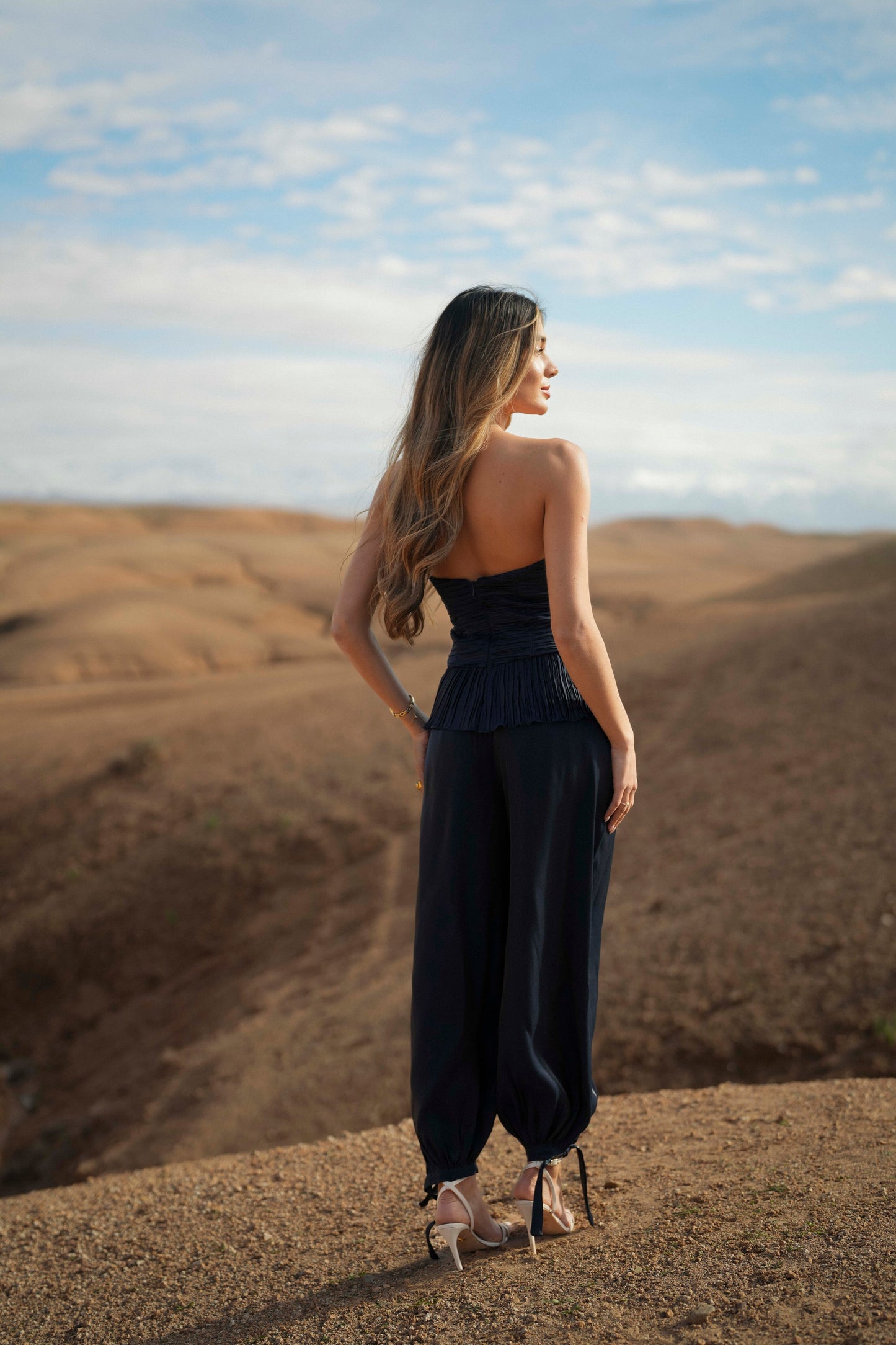 TOP MARBELLA AZUL OSCURO