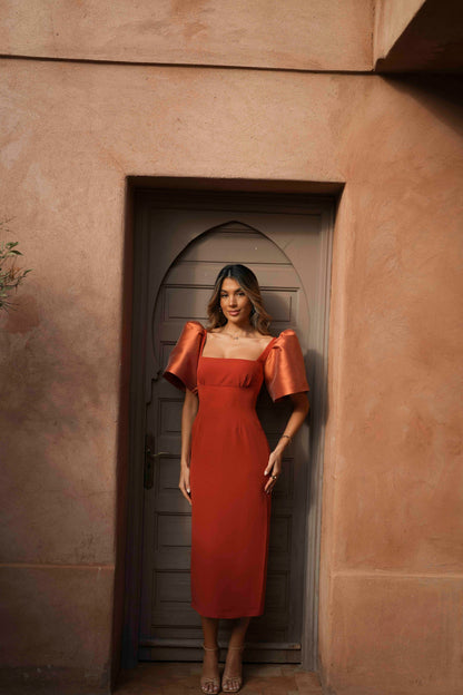 VESTIDO ÉLIA TEJA